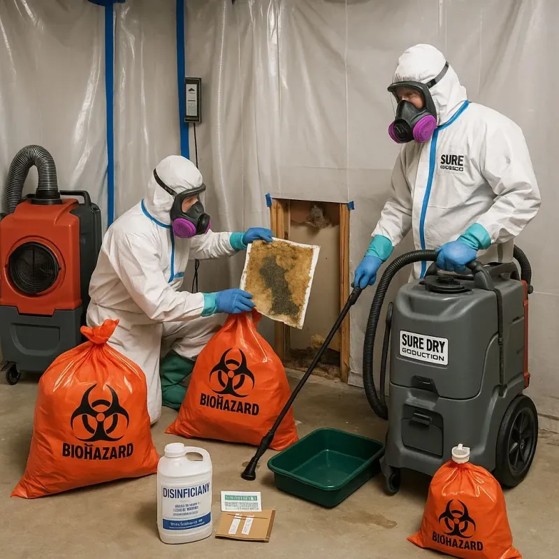 Contaminated Water Handling Protocols process in Maunabo, PR